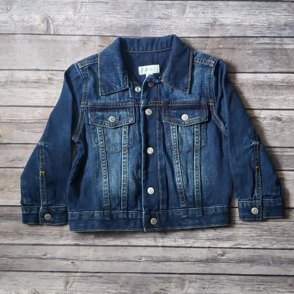 Gymboree Toddler Girls Blue Jean Jacket - Picture 3 of 11